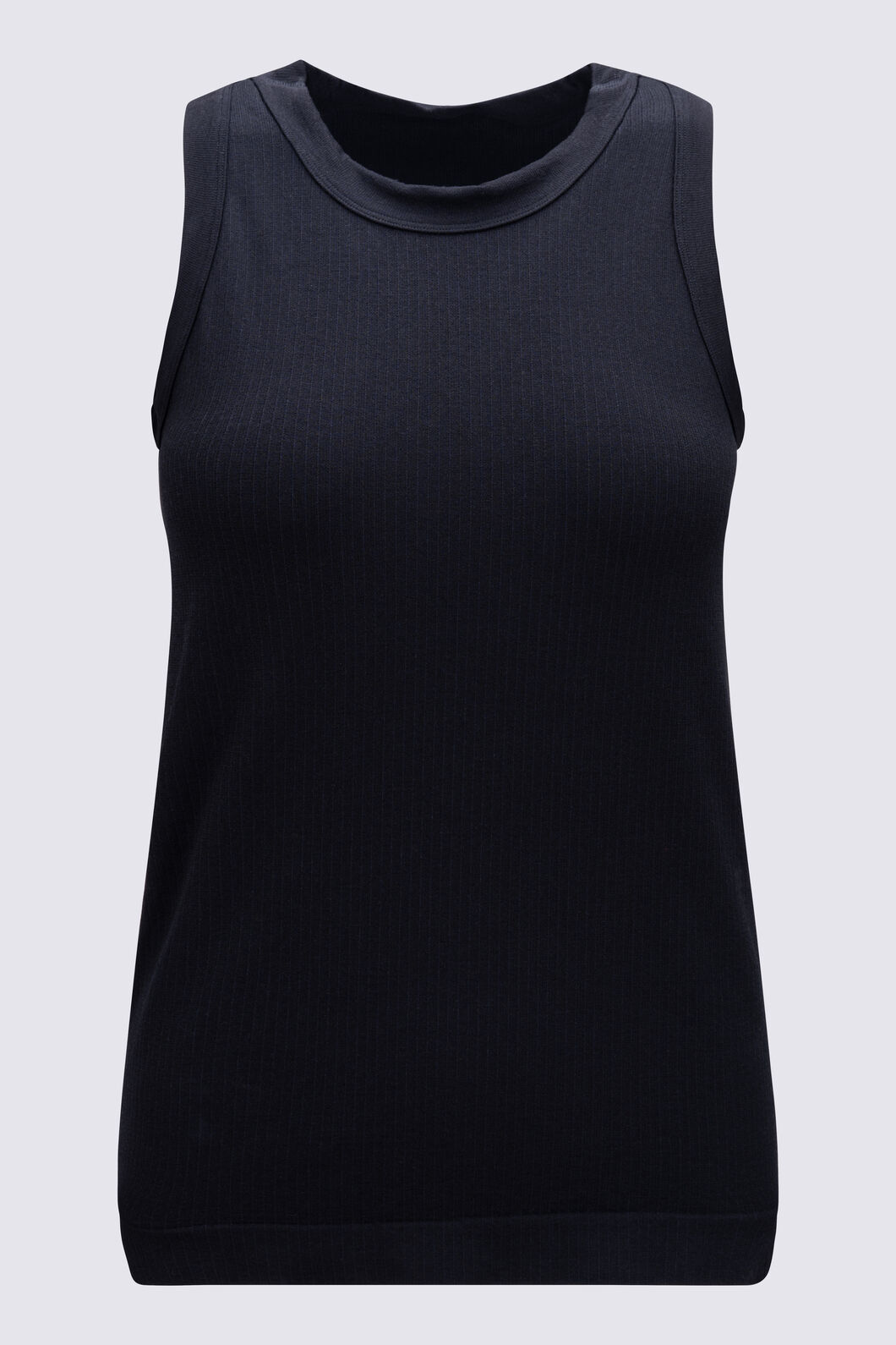 Macpac Women's Merino Blend Tank, Black, hi-res