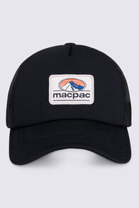 Macpac Trucker Cap, Black/Black, hi-res