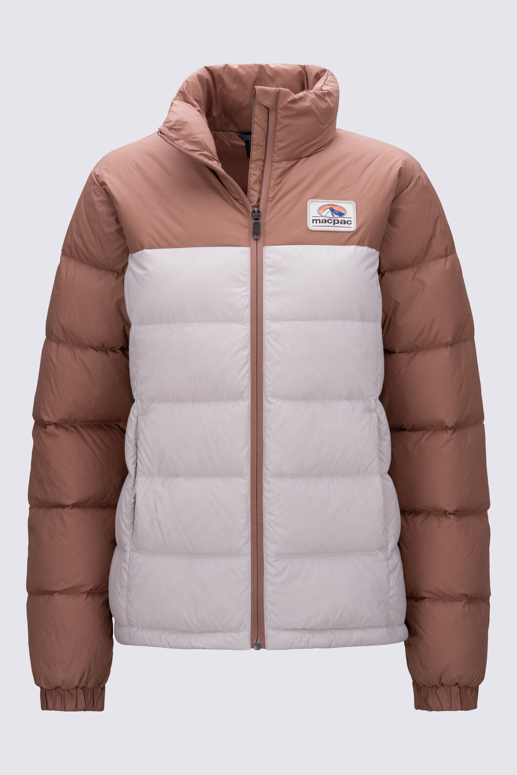 Macpac Women's Halo Down Jacket ♺, Mocha Mousse/Moonbeam, hi-res