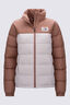 Macpac Women's Halo Down Jacket ♺, Mocha Mousse/Moonbeam, hi-res