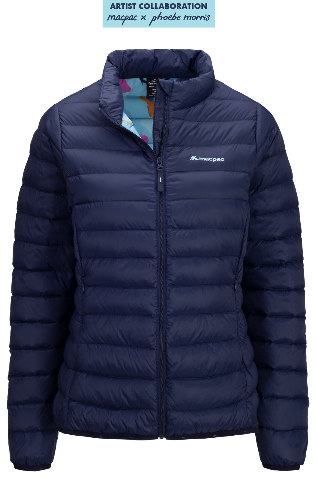 Macpac Women's Uber Light Down Jacket, Botanical Print, hi-res