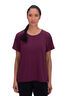 Macpac Women's Eva T-Shirt, Grape Wine, hi-res