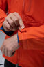 Macpac Men's Lightweight Prophet Rain Jacket, Tangerine Tango, hi-res