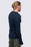Macpac Men's 220 Merino Long Sleeve Top, Navy, hi-res