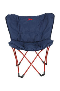 Macpac Half Moon Chair, Navy/Red, hi-res