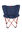 Macpac Half Moon Chair, Navy/Red, hi-res