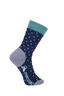 Macpac Kids' Footprint Sock, Medieval/Ocean, hi-res