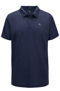 Macpac Men's Eyre Polo, Navy, hi-res