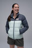 Macpac Women's Halo Down Jacket ♺, Surf Spray/Turbulence, hi-res