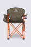 Macpac Kids' Cooler Armchair, Forest Green/Orange, hi-res