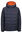 Macpac Kids' Pulsar Alpha PrimaLoft® Hooded Jacket, Black/Pureed Pumpkin, hi-res