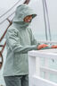 Macpac Women's Dispatch Rain Jacket, Lilypad, hi-res
