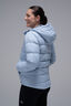 Macpac Women's Halo Hooded Down Jacket ♺, Zen Blue, hi-res