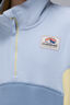 Macpac Kids&rsquo; Heritage Fleece Pullover, Skyway/Windward Blue, hi-res