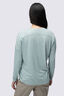 Macpac Women's Eva Long Sleeve T-Shirt, Grey Mist Marle, hi-res