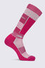 Macpac Tech Ski Sock, Festival Fuchsia/Pink Lavender, hi-res