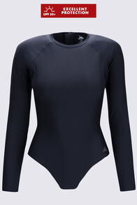 Macpac Women's Long Sleeve Surfsuit, Black, hi-res