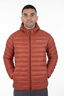 Macpac Men's Uber Light Hooded Down Jacket, Burnt Henna, hi-res
