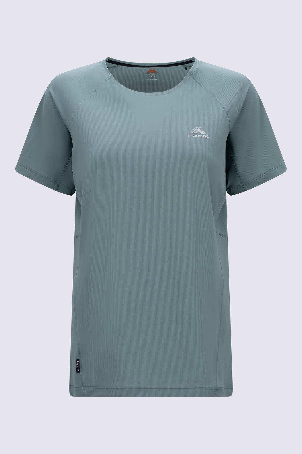 Macpac Women&rsquo;s Sidestep Trail T-Shirt, Sagebrush Green, hi-res