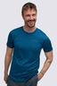Macpac Men's Sunrise 180 Merino T-Shirt, Moroccan Blue, hi-res