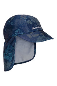 Macpac Baby Rash Legionnaire Hat, Aquatic Print, hi-res