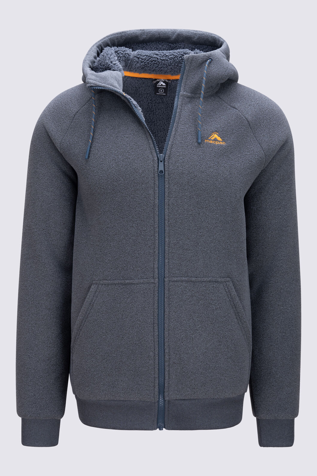 Macpac Men&rsquo;s Skyline Hoodie, Turbulence Marle, hi-res