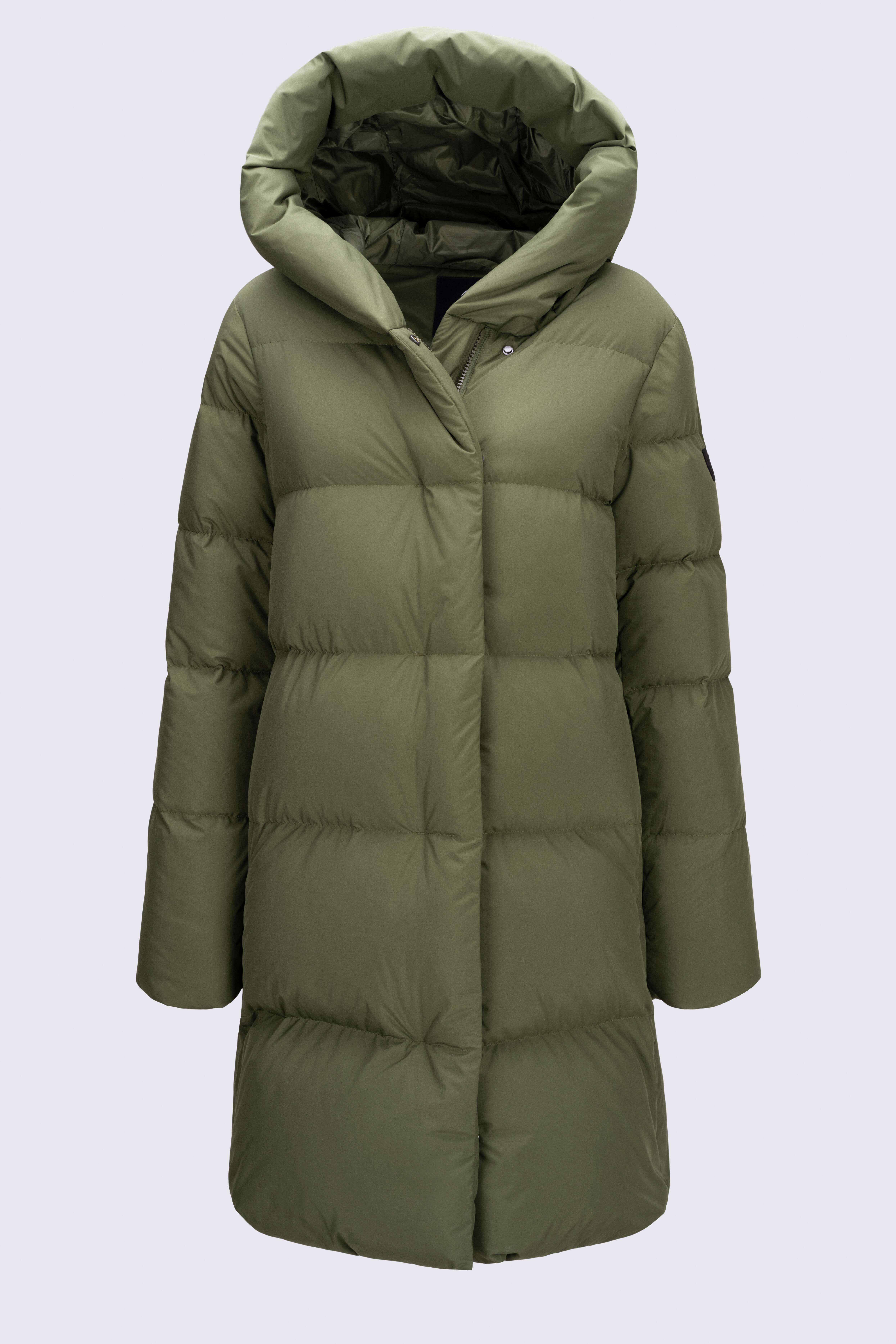 Green down coat womens clearance