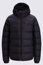 Macpac Kids' Halo Hooded Down Jacket, Black, hi-res