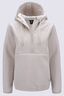 Macpac Women's Fleetwood Fleece Pullover, French Oak, hi-res