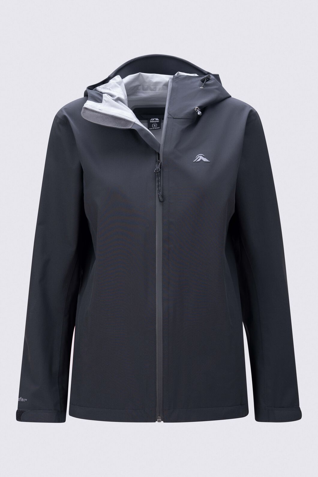 Macpac Women's Dispatch Rain Jacket, Black, hi-res