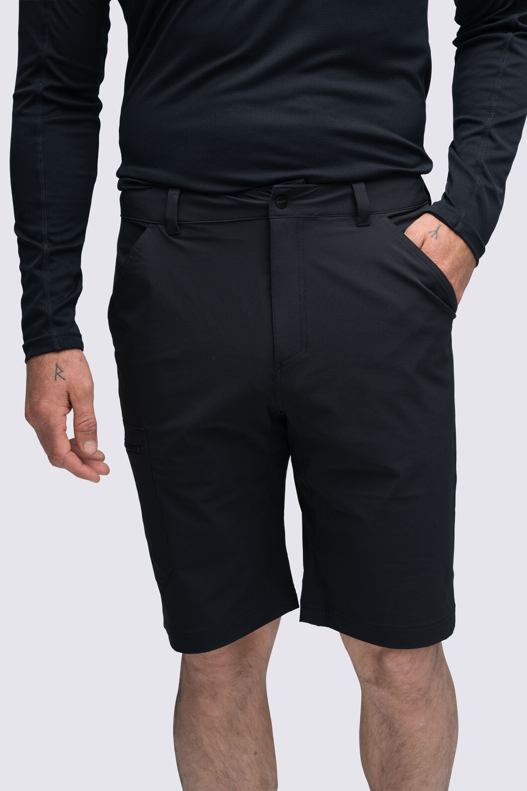 Macpac Men's Tarn Shorts, Black, hi-res