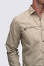 Macpac Men's Westport Long Sleeve Shirt, Sand, hi-res