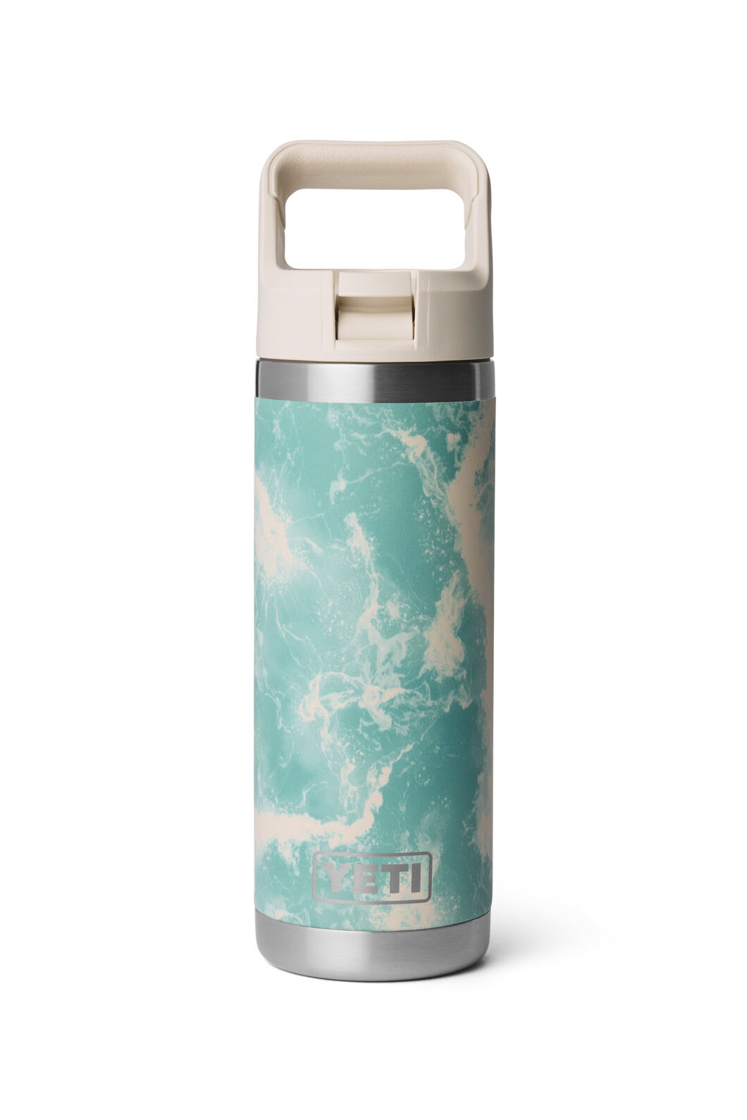 YETI&reg; Rambler&reg; Bottle with Straw Cap &mdash; 18 oz, Seaview, hi-res