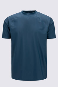 Macpac Men's Short Sleeve Rash Top, Reflecting Pond, hi-res
