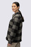 Macpac Women's Alma Fleece Lined Shirt, Agave Check, hi-res