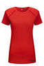 Macpac Women's Geothermal Short Sleeve Top, TOMATO, hi-res