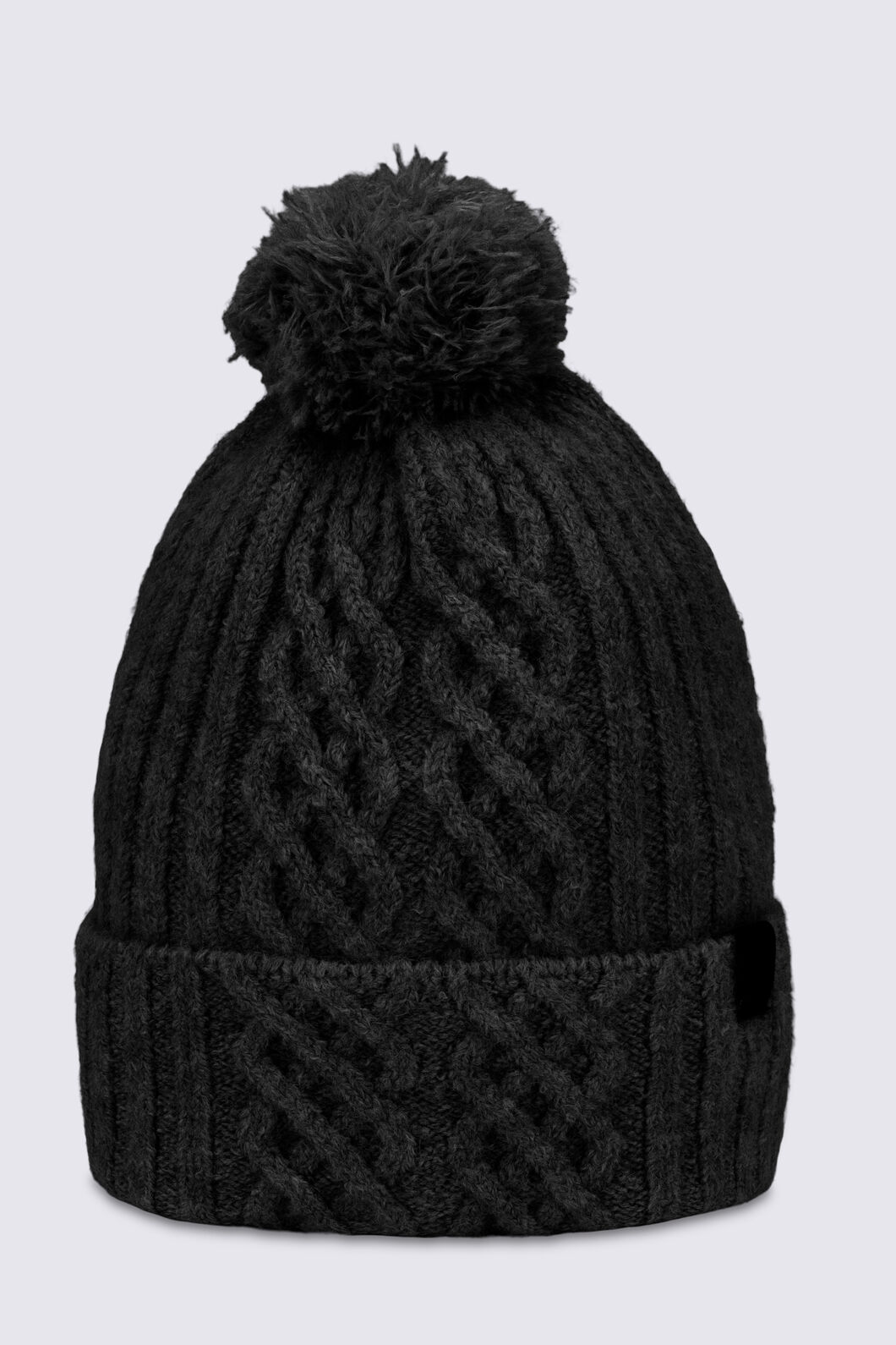 Macpac Darby Beanie, Black, hi-res