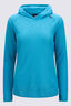 Macpac Women's Nitro Fleece Pullover, Caribbean Blue, hi-res