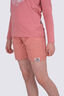 Macpac Kids' Winger Shorts, Dusty Cedar Print, hi-res