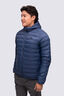 Macpac Men's Uber Light Hooded Down Jacket ♺, Insignia Blue/Baritone Blue, hi-res