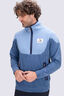Macpac Men's Originals Fleece Pullover, Coronet Blue/Dark Denim, hi-res