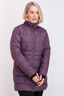 Macpac Women's Aurora Down Coat, Plum Perfect, hi-res