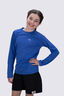 Macpac Kids' Cass Long-Sleeve T-Shirt, Dazzling Blue Marle, hi-res