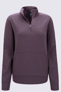 Macpac Women's Craigieburn Merino Blend Pullover, Flint, hi-res
