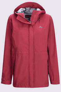 Macpac Women's Zephyr Rain Jacket, Garnet, hi-res