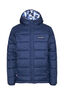 Macpac Kids' Pulsar Alpha Hooded Insulated Jacket, Blue Camo/Black Iris, hi-res