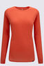 Macpac Women's Geothermal Long Sleeve Top, Summer Fig, hi-res