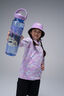 Macpac Nerine 1L Straw Cap Water Bottle, Violet Summer Mountains, hi-res