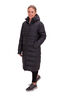 Macpac Women's Aurora Long Hooded Down Coat, Black, hi-res