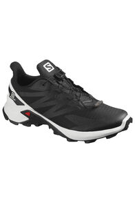 Salomon Men's Supercross Blast Trail Running Shoes, Black/White/Black, hi-res